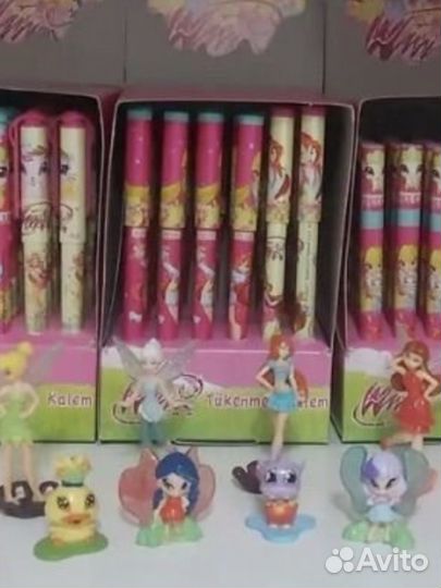 Ручки винкс 3шт