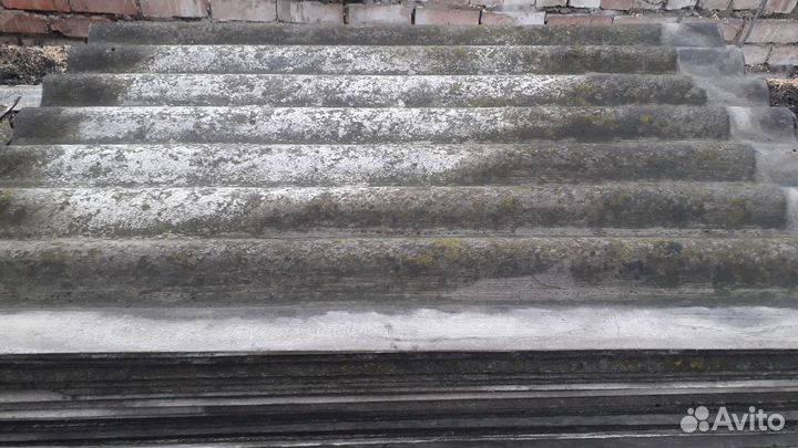 Шифер волновой бу