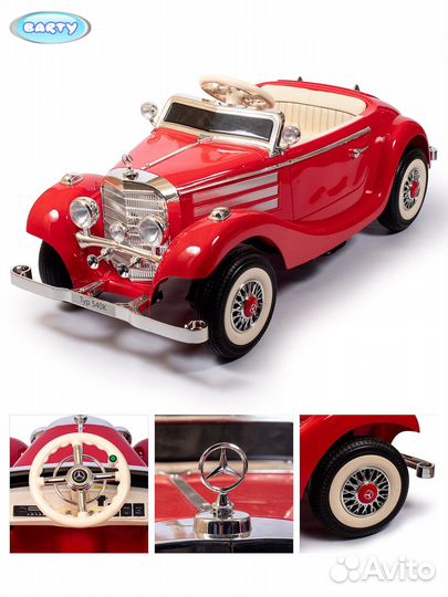 Детский электромобиль Barty Mercedes-Benz Тур 540K