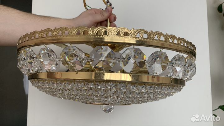 Люстра хрустальная чехия preciosa