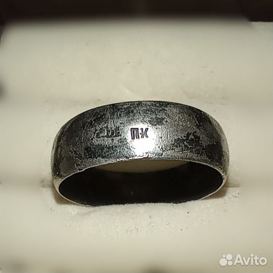 Обручальное кольцо, серебро, 84 проба