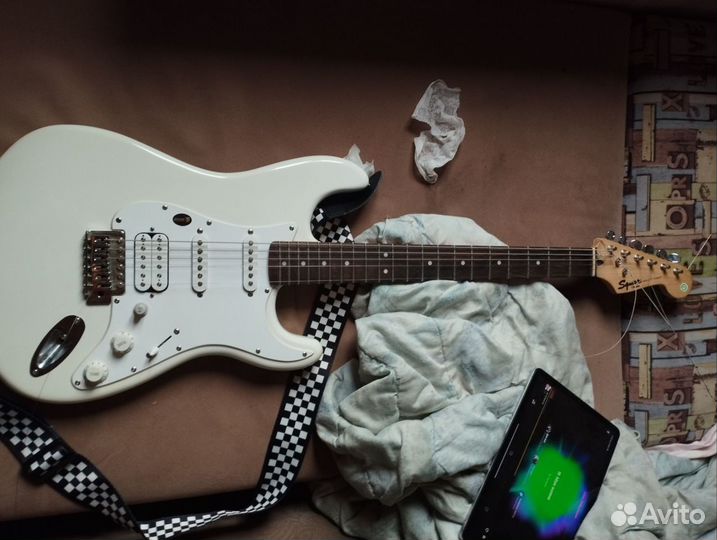 Электрогитара fender squier bullet 6 струн