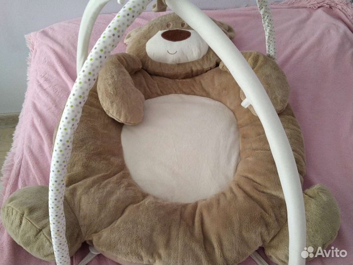 Развивающий коврик медведь