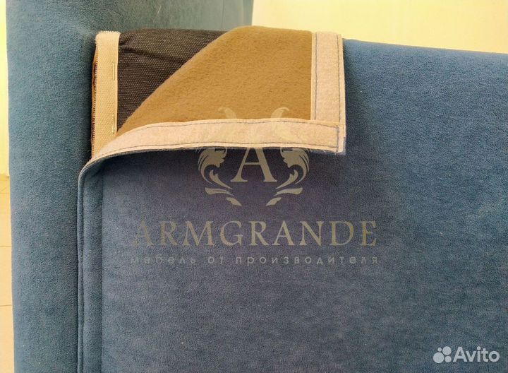 Кровать с мягким изголовьем в рассрочку