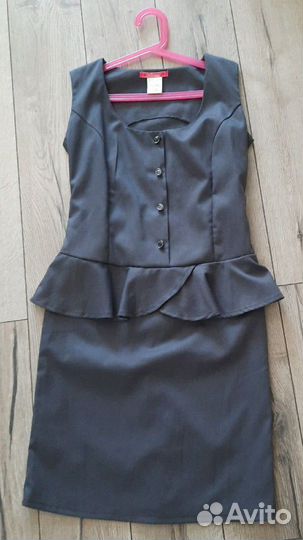 Школьная форма на девочку.152-158.серая