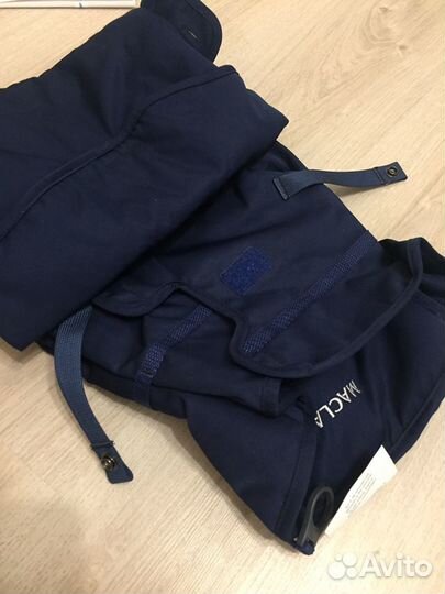 Текстиль (сиденье) без капа на Maclaren BMW синий