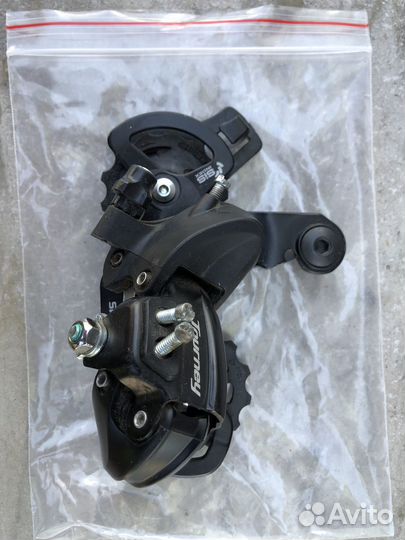 Задний переключатель shimano tourney 6,7 скоростей