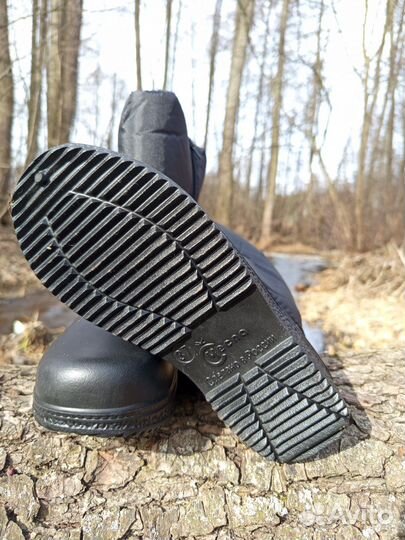 Сапоги резиновые женские весенние теплые эва