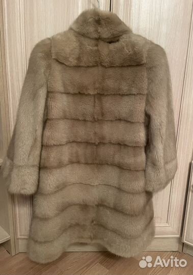 Шуба норковая (италия) 36 ращмер