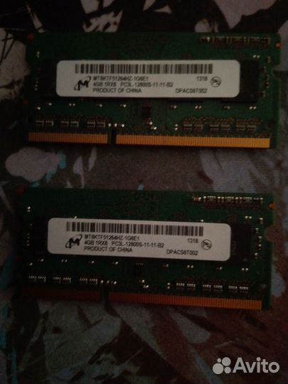 Оперативная память ddr3 для ноутбука 8gb