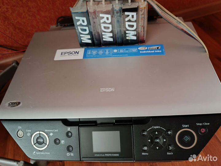 Принтер сканер струйный Epson RX690
