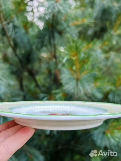 Набор тарелок в стиле villeroy&boch