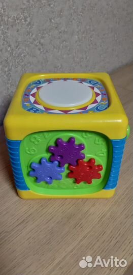 Развивающий кубик babygo свет звук