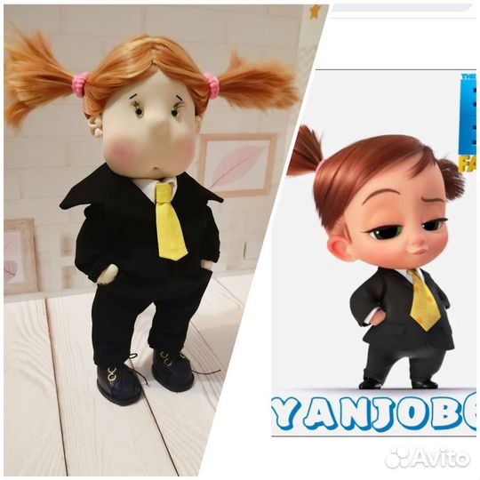 Кукла интерьерная