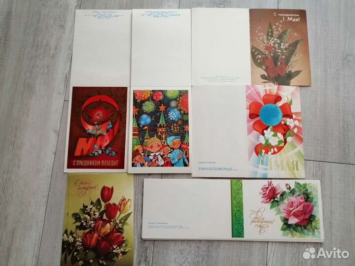 Наборы открыток: Краснодар, Пятигорск и др