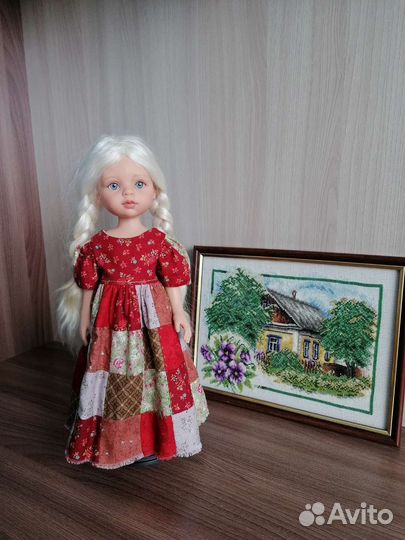 Лоскутные платье