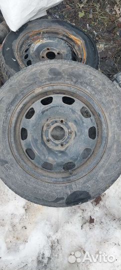 Диск штамп рено дастр террано R16