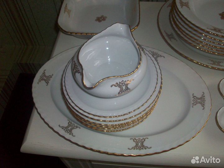 Сервиз столовый Thun Чехословакия Винтаж