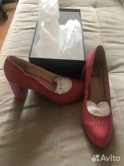Новые Туфли 39р.итальянские натуральная кожа