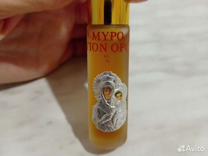 Миро греческое с иконой Божией Матери Всецарица