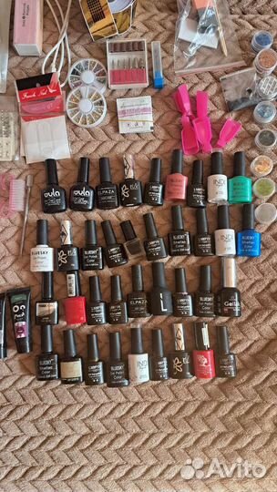 Маникюрный набор с лампой