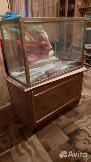 Аквариум с тумбой бу