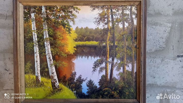 Картина маслом на холсте пейзаж