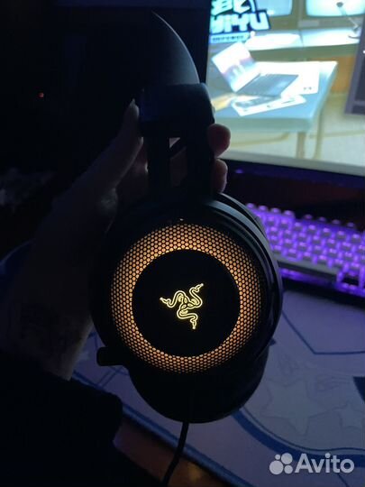 Наушники razer kraken kitty black