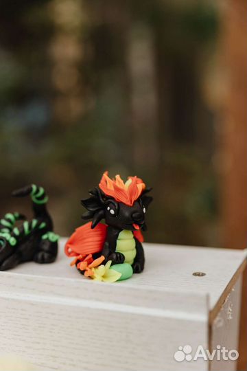 Огненный дракон ручной работы