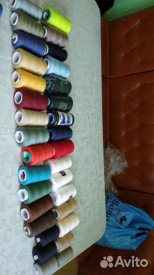 Нитки швейные армированные