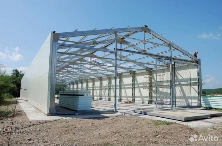 Быстровозводимые здания. Ангары под ключ