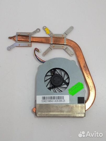 Asus X55S система охлаждения