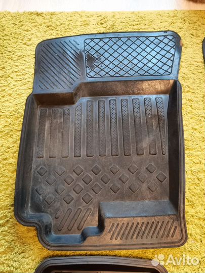 Коврики резиновые hyundai getz