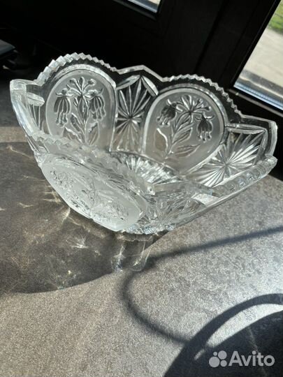 Хрустальная посуда СССР