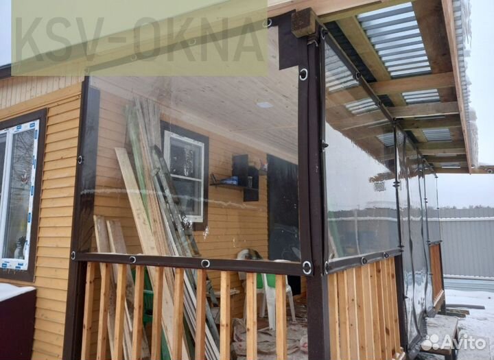 Мягкие окна на веранду