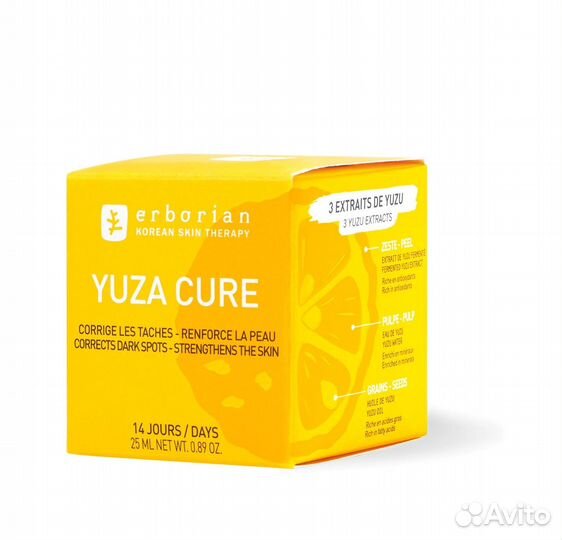 Erborian Крем-концентрат для лица Юзу Объем:25мл