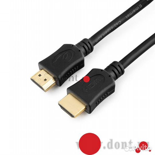 Кабель Cablexpert hdmi-hdmi v1.4 (19pin to 19pin)