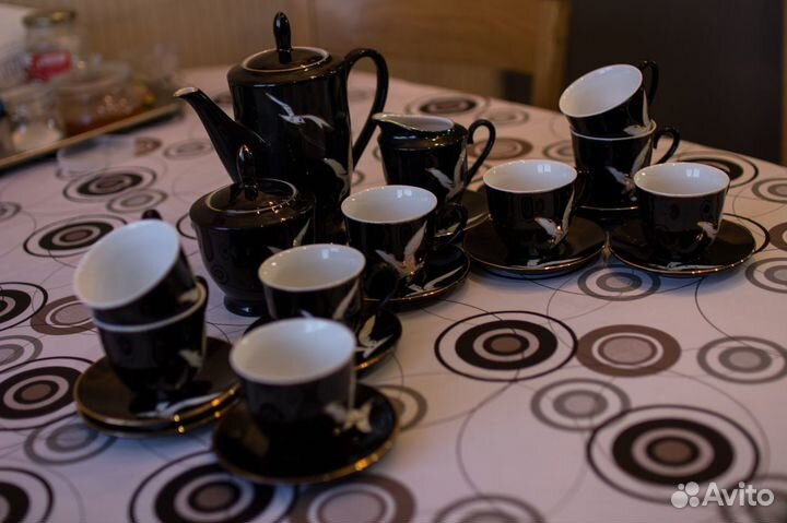Чайный сервиз времен СССР