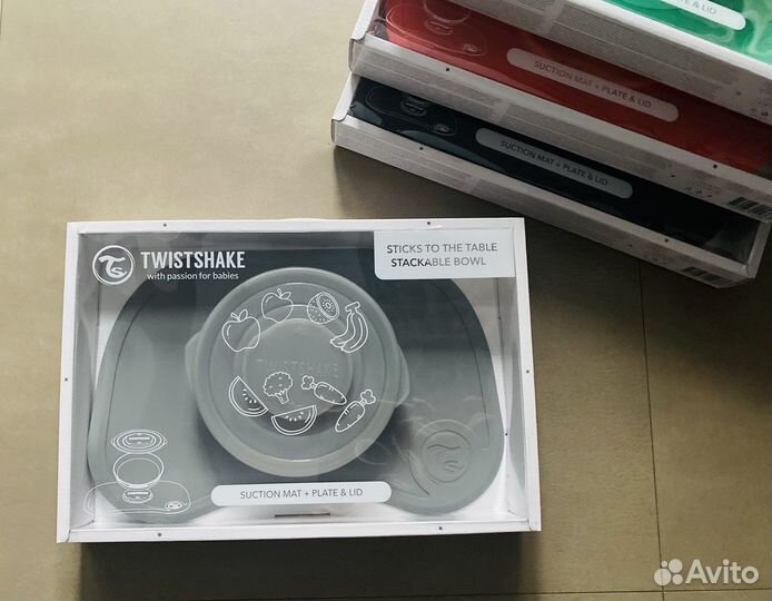 Новый набор посуды Twistshake Click Mat