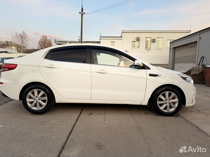 Kia Rio 1.6 МТ, 2016, 117 500 км