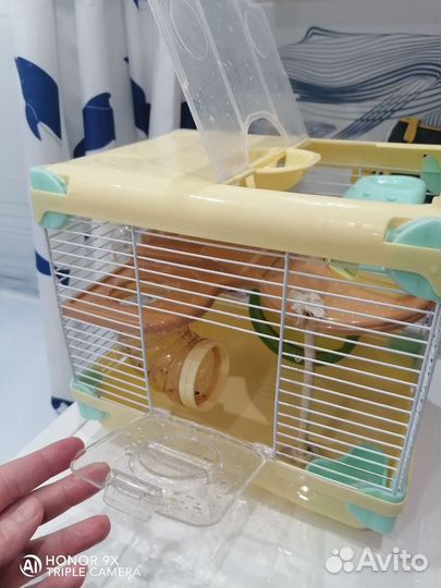 Клетка для хомяка + переноска