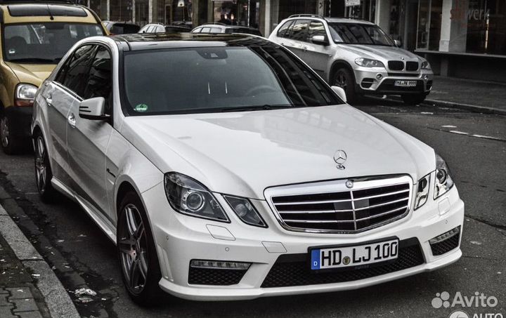 Стекло фары мерседес-бенц W212 дорест