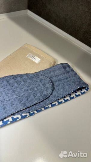 Бьюти-повязка Серо-голубая