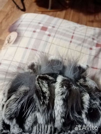 Шапка кролик