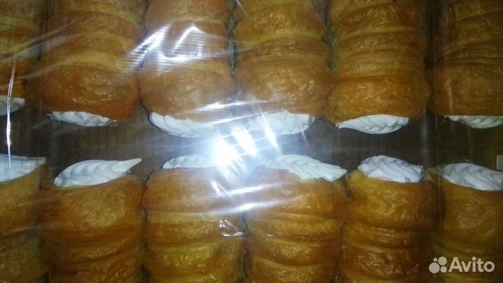 Трубочки ручной работы. Натуральный белковый крем