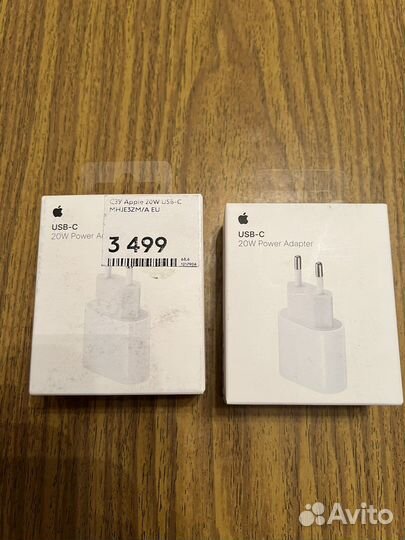 Адаптер Аpple 20w оригинал