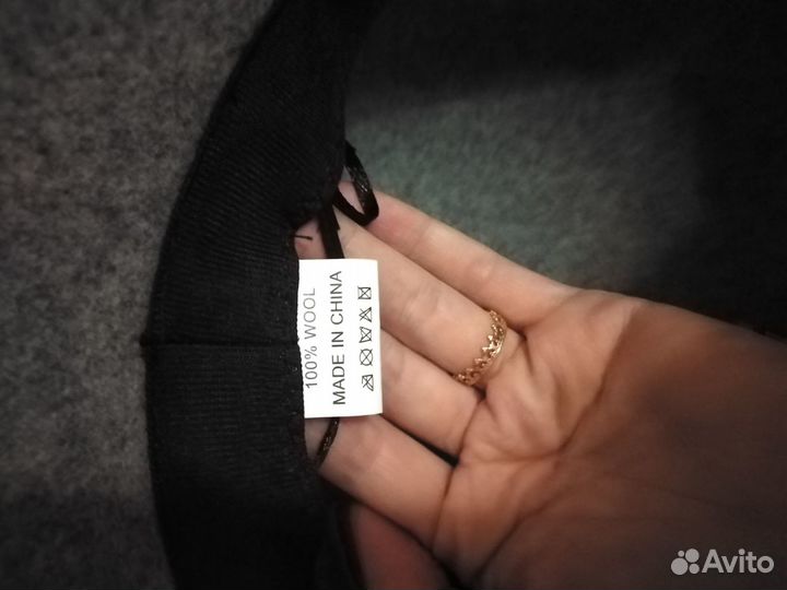 Шляпа фетровая женская