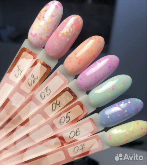 Новый Гель лак йогурт