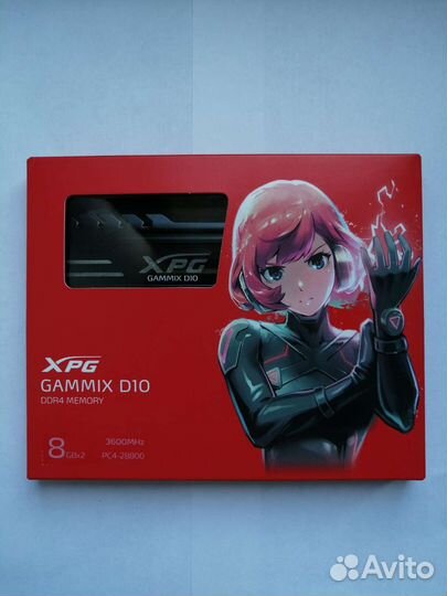 Оперативная память adata XPG gammix ddr4 3600MHz