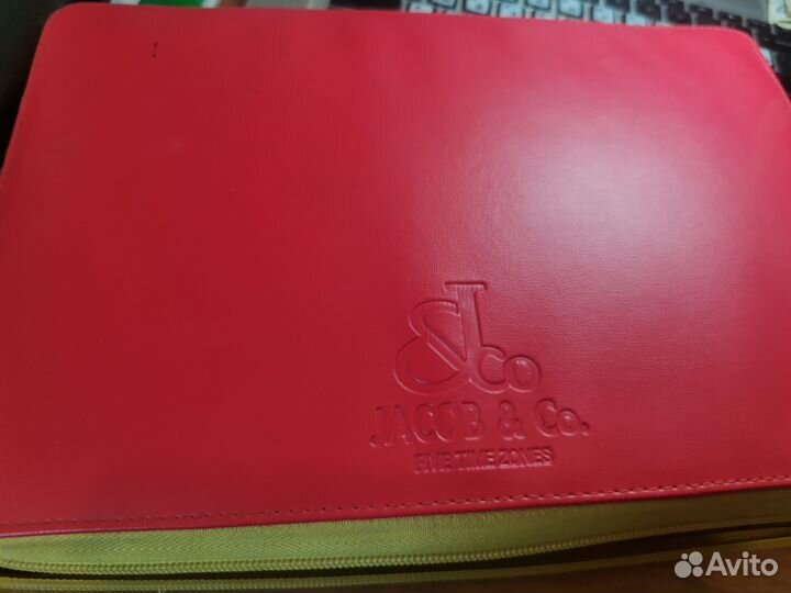 Часы Jacob&co золото+сталь